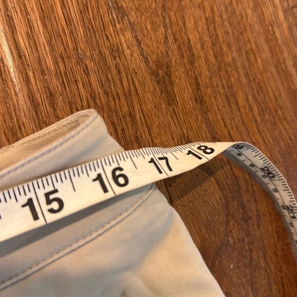 Chico's Cream Cropped Cuff Pants - Picture 6 of 9